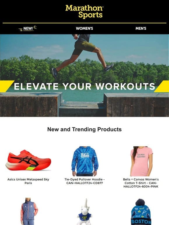 Great deals on the top brands in running