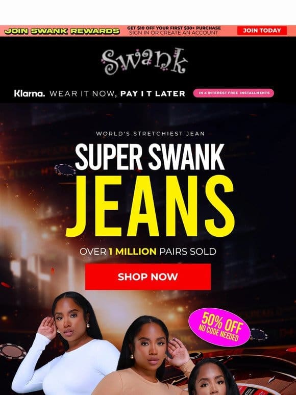 Half Price Jeans – Lock in Your Swank Look!  ‍♂️