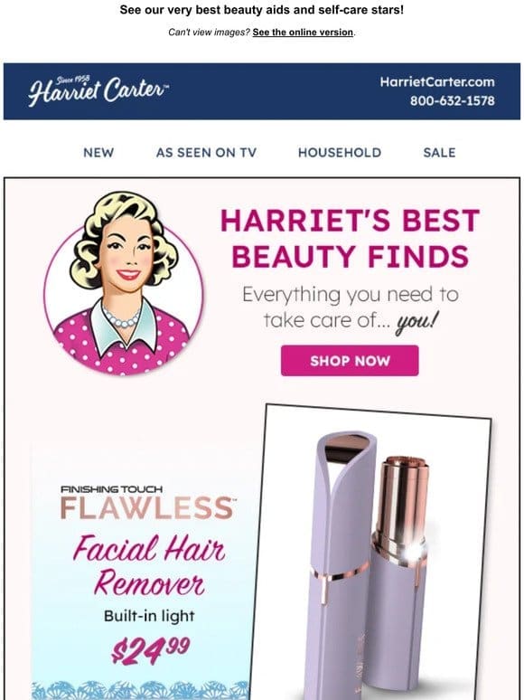 Harriet’s Favorite Beauty Secrets