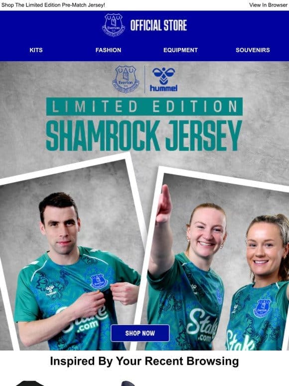 Have You Got Your Shamrock Jersey?