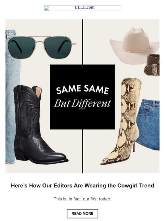Here’s How Our Editors Are Wearing the Cowgirl Trend