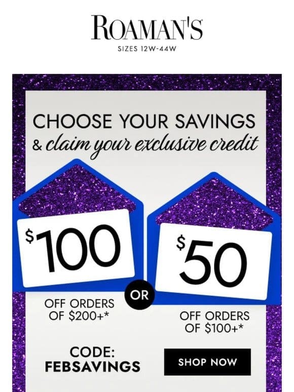 Hey Friend， your $100 credit expires soon
