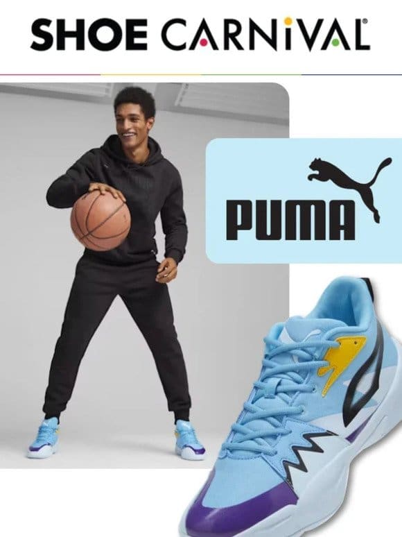 Hit the court in the new Puma Genetics!