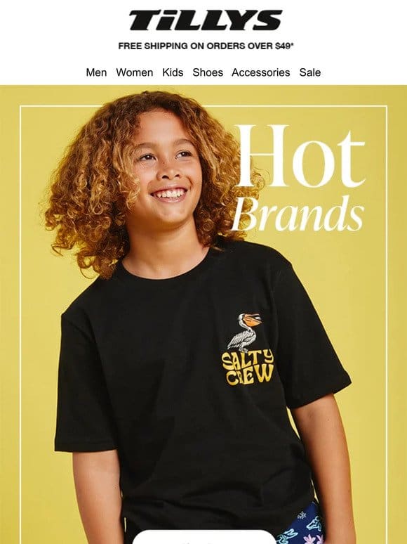 Hot Brands   New Arrivals