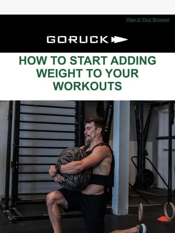 How to Incorporate a Training Weight Vest Into Your Workouts