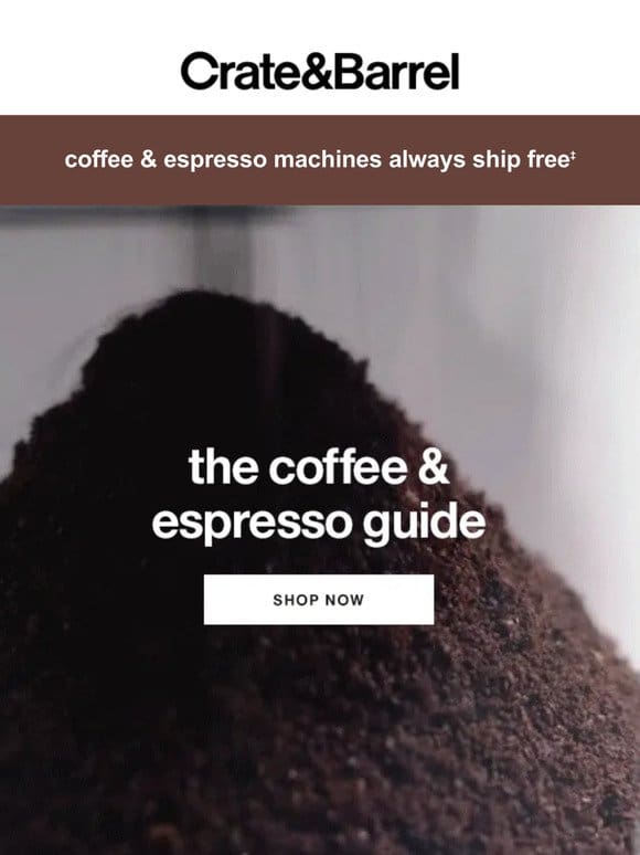 How to find the best type of coffee machine for *you*