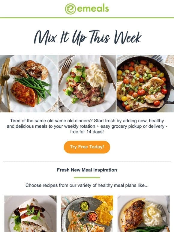 INSIDE: Free Meal Plans with Your Name On Them