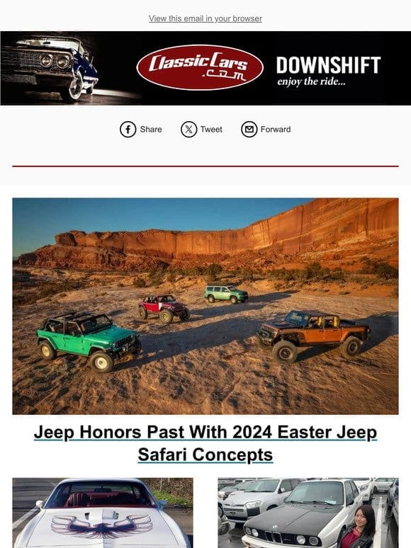 Jeep Honors Past With 2024 Easter Jeep Safari Concepts