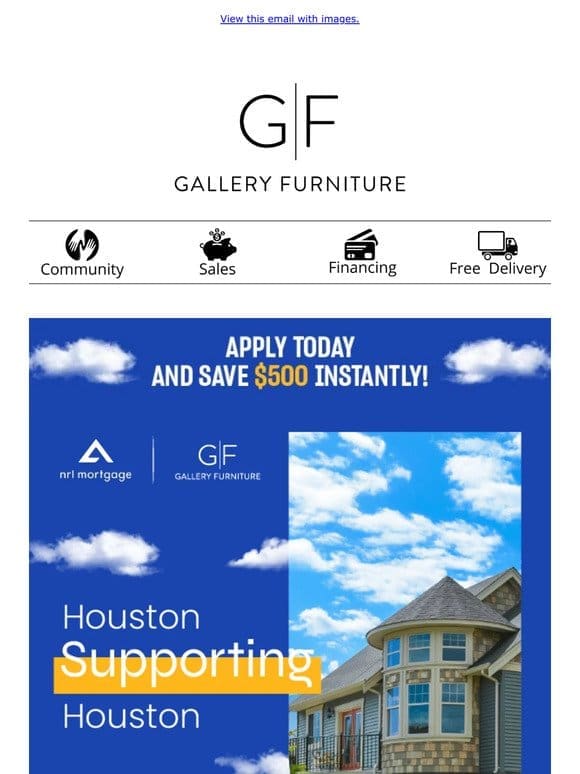 Join Gallery Furniture and NRL Mortgage for a Magical Journey to Homeownership!