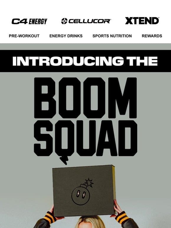 Join the BOOM SQUAD