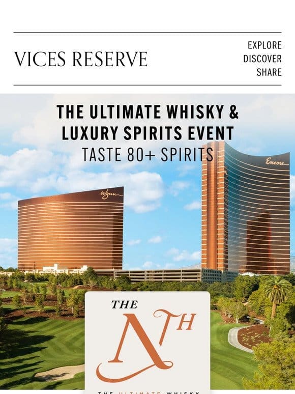 Join us at the premiere Luxury Spirits event