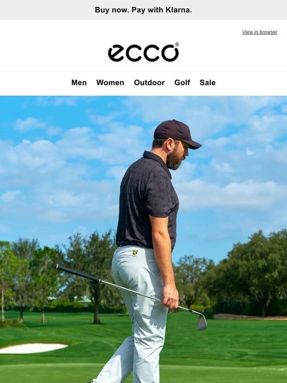 Just Dropped: ECCO GOLF x Rick Shiels