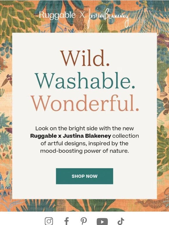 Just Dropped! Ruggable x Justina Blakeney