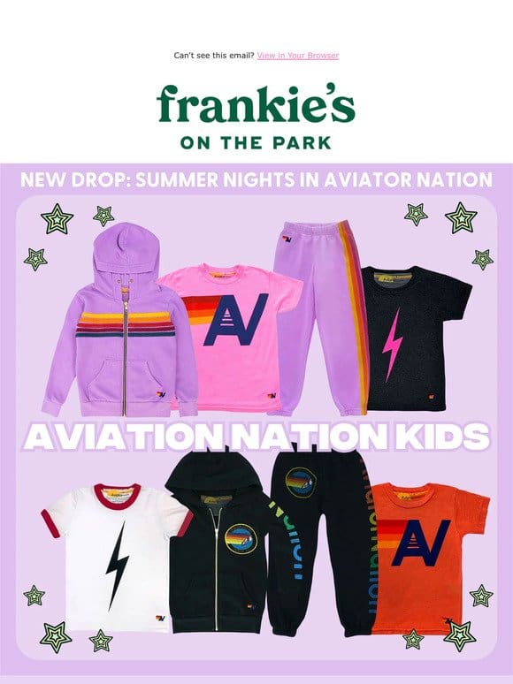 Just Landed: KIDS AVIATOR NATION⚡