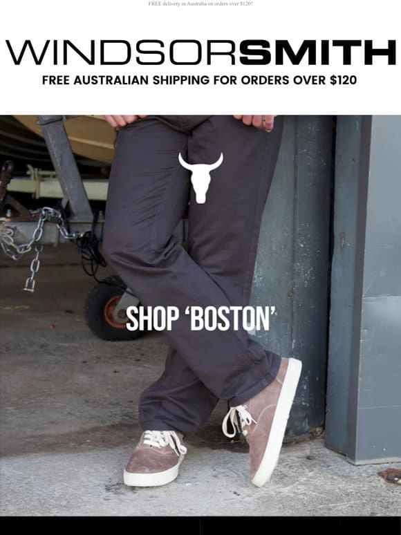 Just landed | Shop BOSTON