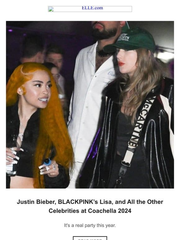 Justin Bieber， BLACKPINK’s Lisa， and All the Other Celebrities at Coachella 2024