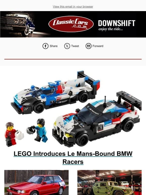 LEGO Introduces Le Mans-Bound BMW Racers