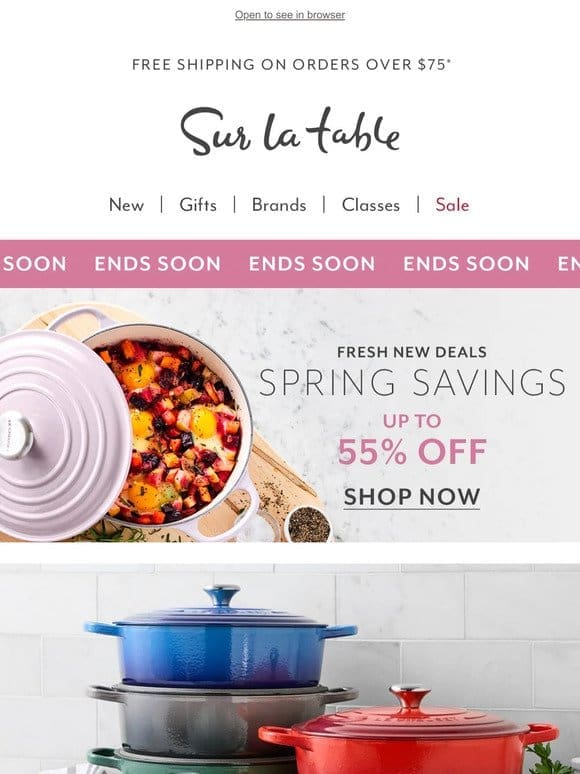 Le WOW! Le Creuset deals you need to see.