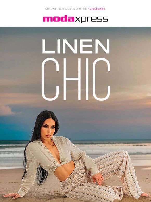 Linen Chic   Spring Break Edition