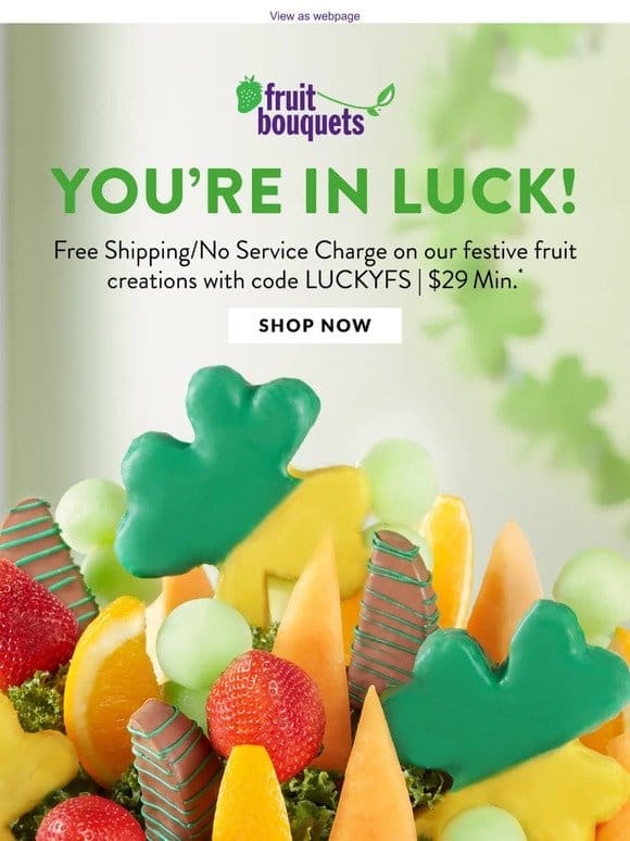 Look， a leprechaun! J/K， Free Shipping Today!