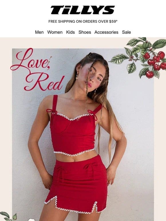 Love， Red ?