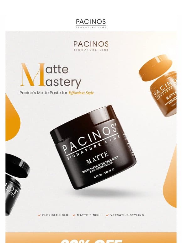 Master Your Hairstyle  ‍  with our Matte!