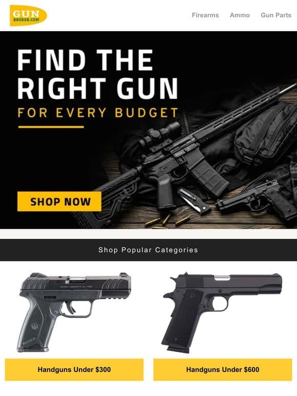 Maximize your tax return with GunBroker