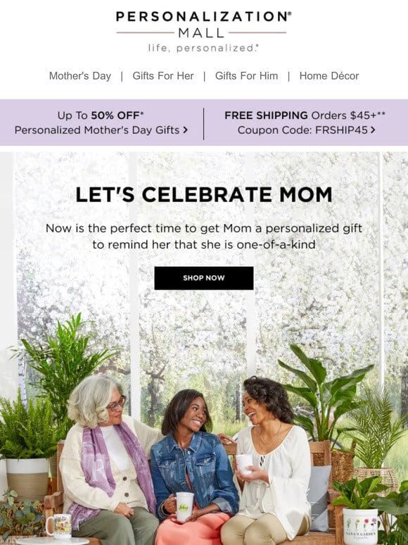 Mother’s Day Gifts Ship For Free This Week!