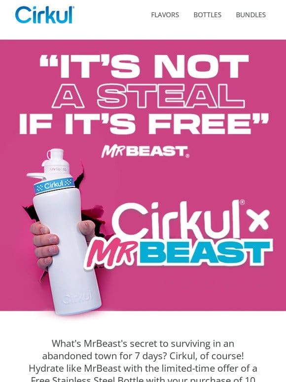 MrBeast x Cirkul Is Still Going Strong!