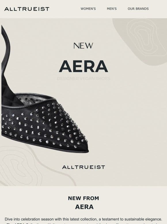 NEW AERA Shoes | Designer Vegan Shoes