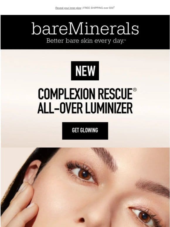 NEW! COMPLEXION RESCUE® All-Over Luminizer SPF 20