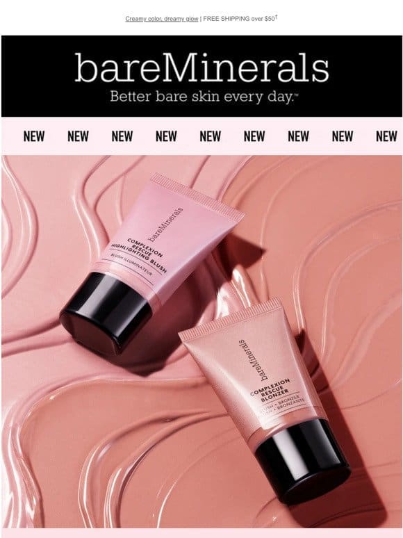 NEW! COMPLEXION RESCUE® Highlighting Blush & Blonzer®