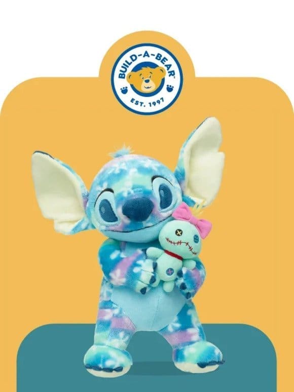 NEW Disney Fun Florals Stitch & Scrump!