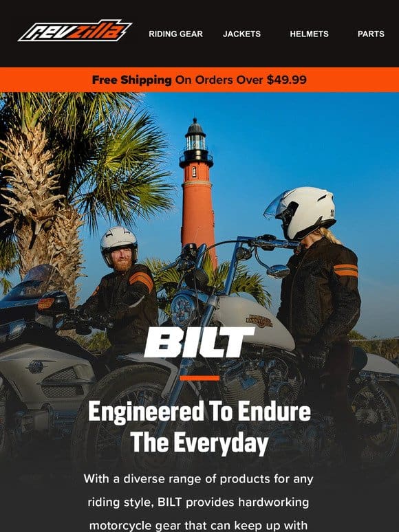 NEW Helmets & More BILT Gear!