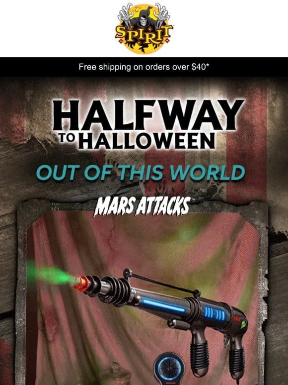 NEW Mars Attacks Atomic Ray Gun