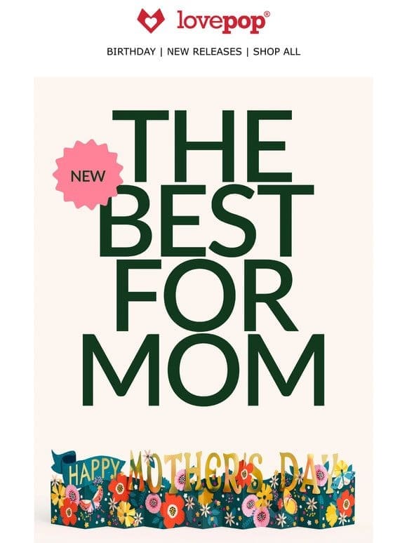 NEW Mother’s Day 2ft loooooong card