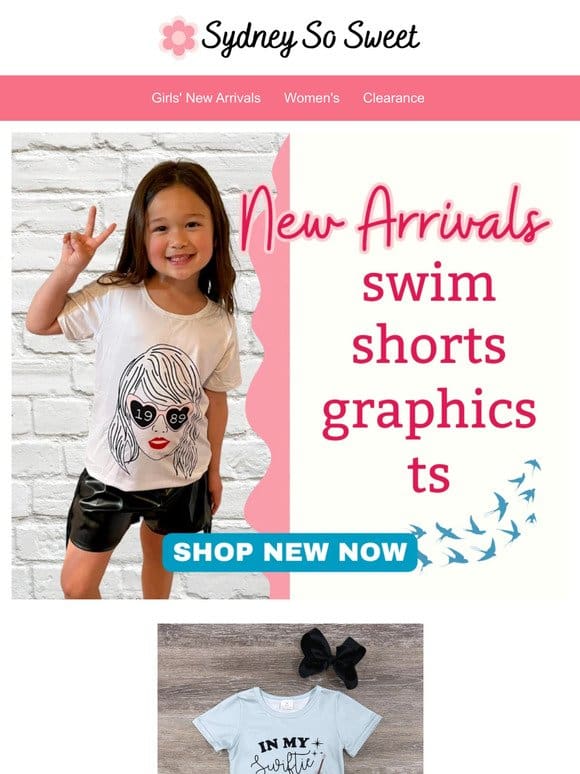 NEW Swiftie Fits， Graphics + Swim