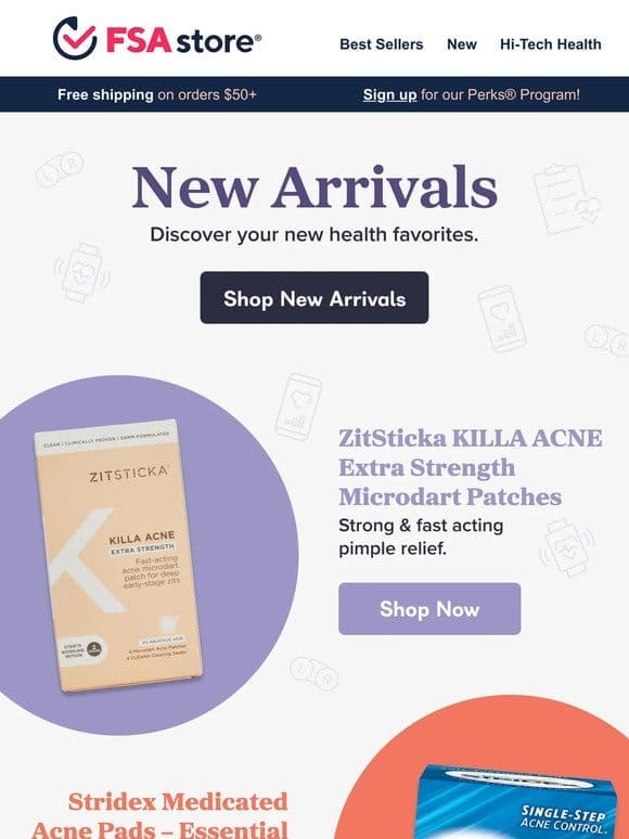 NEW: Zitsticka， Stridex， Prevacid & Heali!