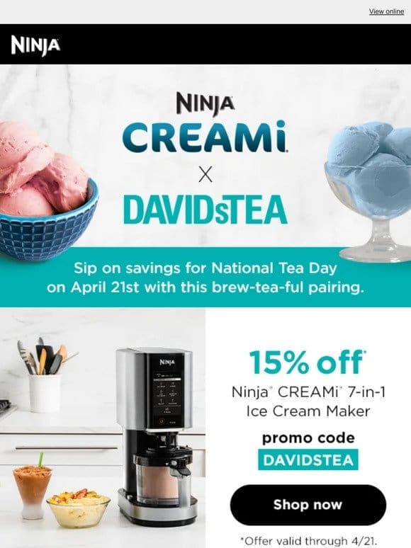 National Tea Day deals are brewing.