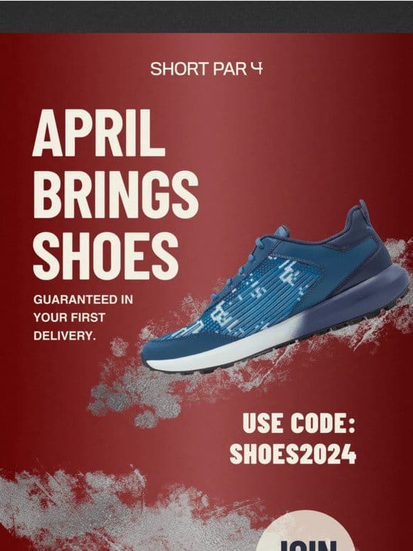 Need New Shoes This Month? Unlock April’s Deal.