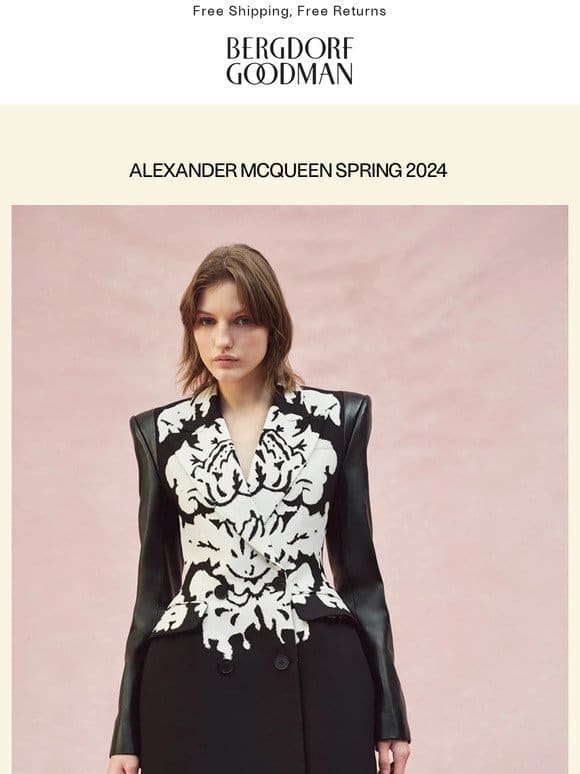 New: ALEXANDER MCQUEEN Spring ‘24​