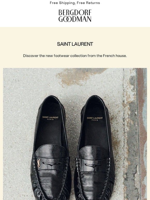New SAINT LAURENT Shoes​