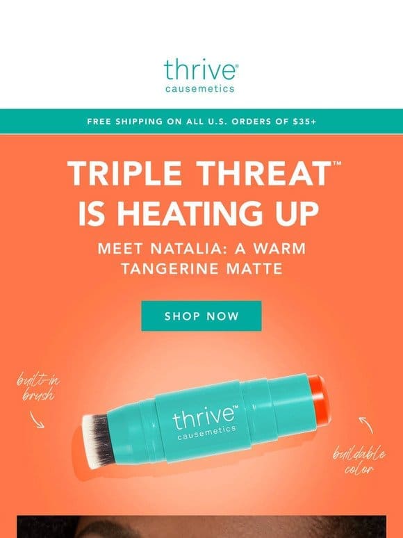 New Shade! Triple Threat™ Color Stick