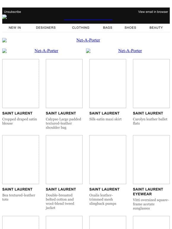 New-season Saint Laurent