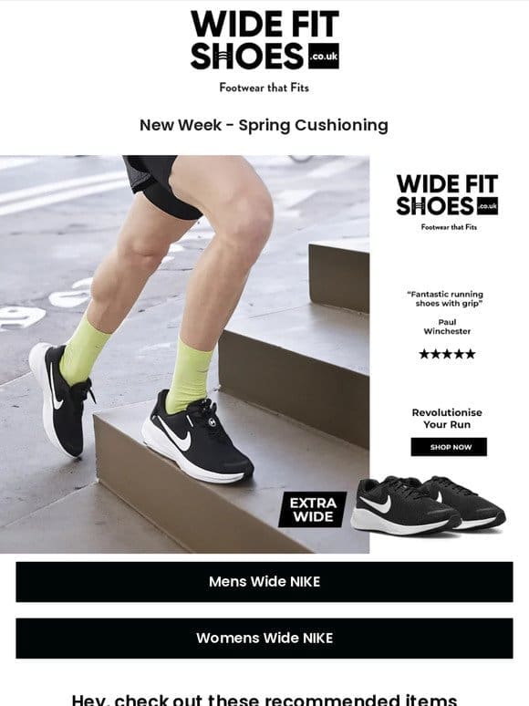 Nike – Extra Wide – 4E