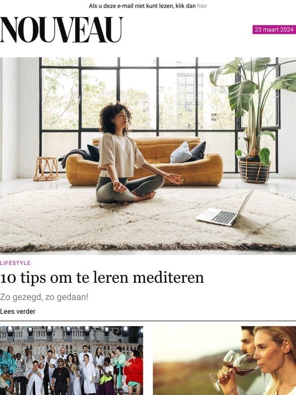 Nouveau | 10 tips om te leren mediteren