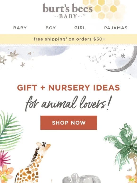 Nursery themes for animal lovers!