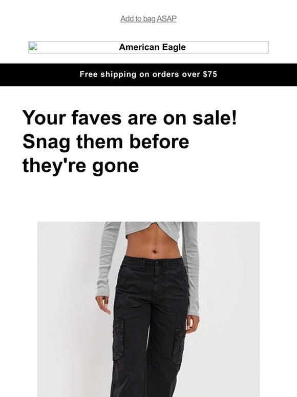 OMG! OMG! OMG! Styles you’ve viewed are now on sale