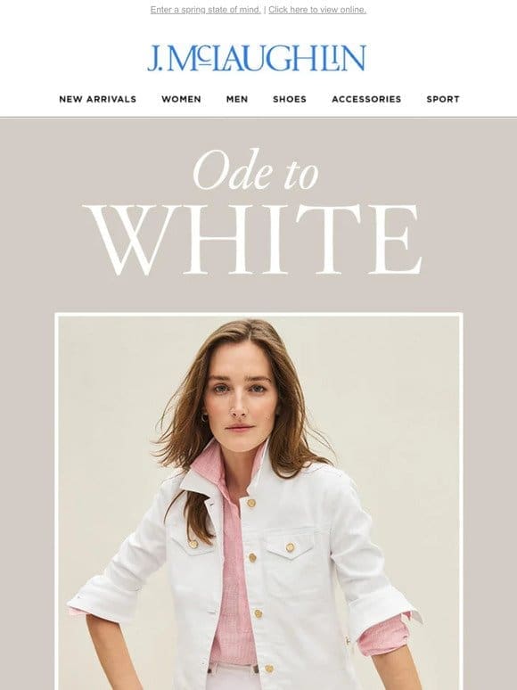 Ode To White