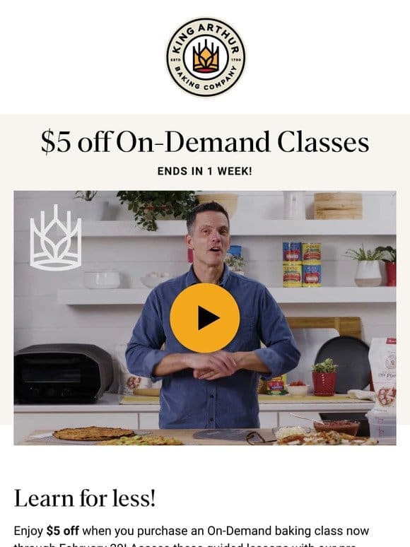 On-Demand Classes Are Now $5 Off!